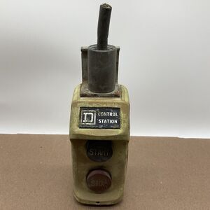 Square D Pendant Station 2 Push Button Control Station Start/Stop Untested